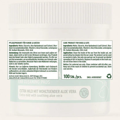 AniForte Ear Cleaning Pads - 100 Pieces