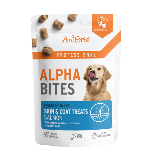 Alpha Bites Skin & Coat 90% white fish and salmon for skin & coat support