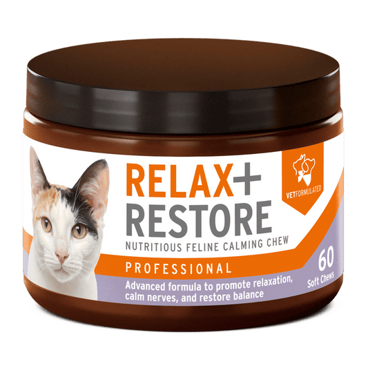 Relax + Restore Cats Natural daily calm for anxious cats