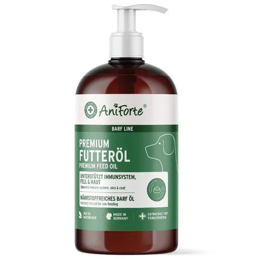 AniForte® Premium Feed Oil for Dogs 500ml - North East Pet Shop Aniforte