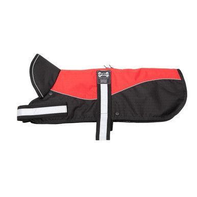 Animate 10Inch 2IN1 Dog Coat Red/Black - North East Pet Shop Animate