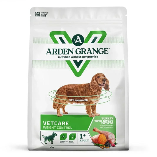 Arden Grange VetCare Weight Control Turkey with Sweet Potato 12 kg - North East Pet Shop Arden Grange