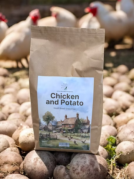 N.R.F Premium Grain Free Small Breed Chicken & Sweet Potato - 2kg