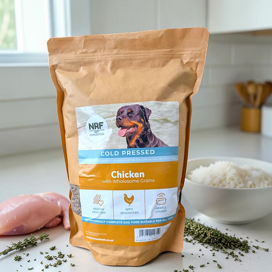 N.R.F Cold Pressed Raw - Chicken & Wholesome Grains - 2kg