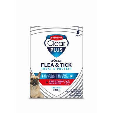 Bob Martin Clear PLUS 67mg / 60.3mg Spot On Solution for Small Dogs 1T