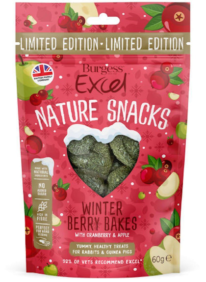 Burgess Excel Winter Berry Bakes, 60g