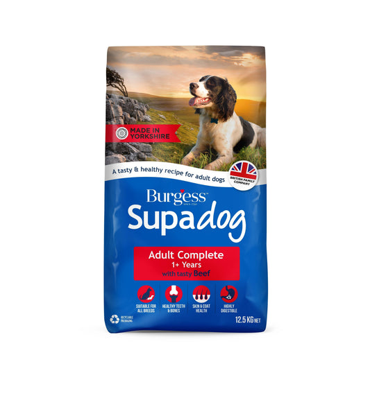 Burgess Supadog Adult Beef - North East Pet Shop Burgess