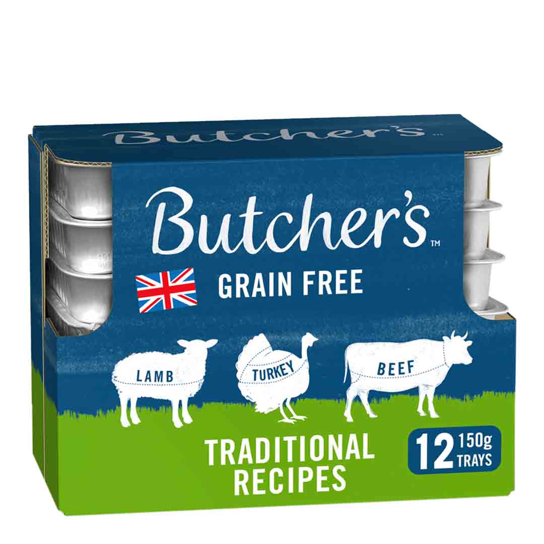 Butcher's Traditional Recipes Dog Food Trays – 12 x 150g / 24 x 150g