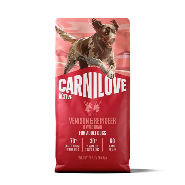 Carnilove Active Venison, Reindeer & Wild Boar 1.5kg