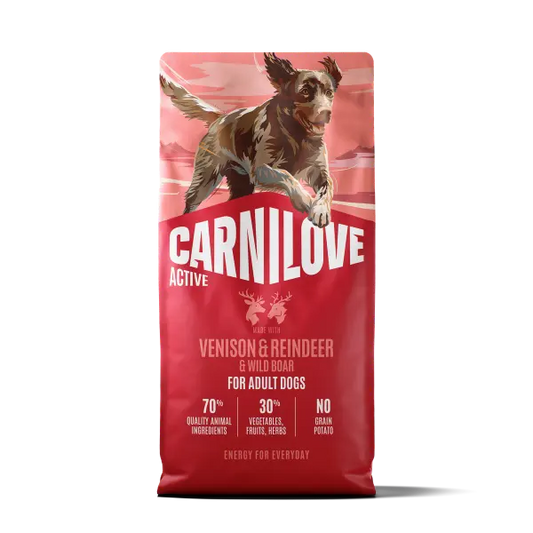 Carnilove Active Venison, Reindeer & Wild Boar 1.5kg