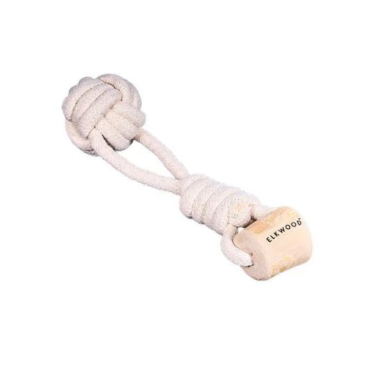 Coffee Wood Knot & Ball Toy - North East Pet Shop Elkwood