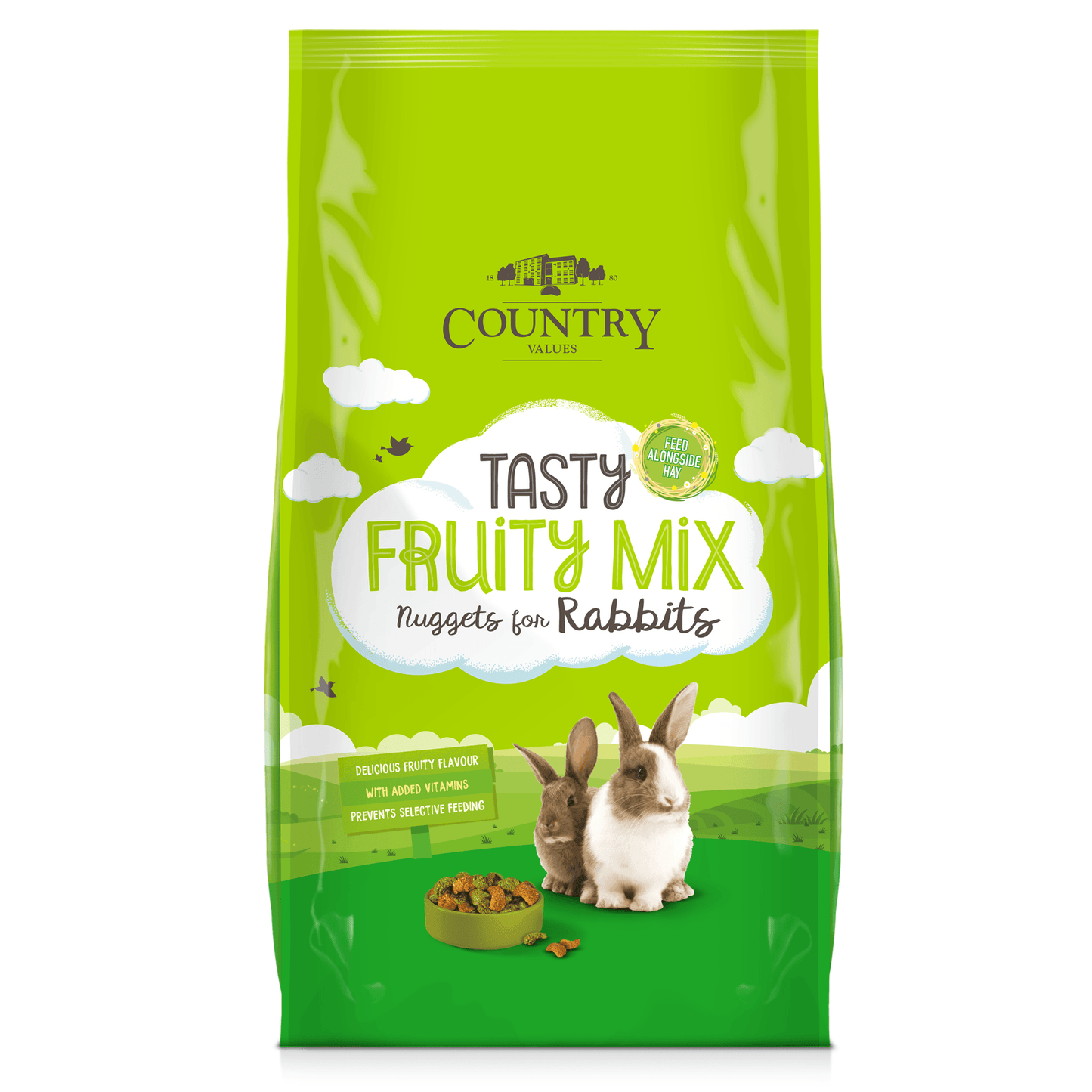 Country Value Fruit Rabbit Nuggets - North East Pet Shop Country Value
