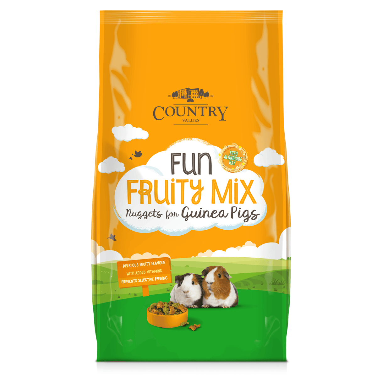 Country Value Guinea Pig Nuggets 10kg - North East Pet Shop Country Value