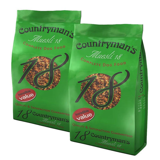 Countryman’s Muesli 18% 15kg - North East Pet Shop Countryman's