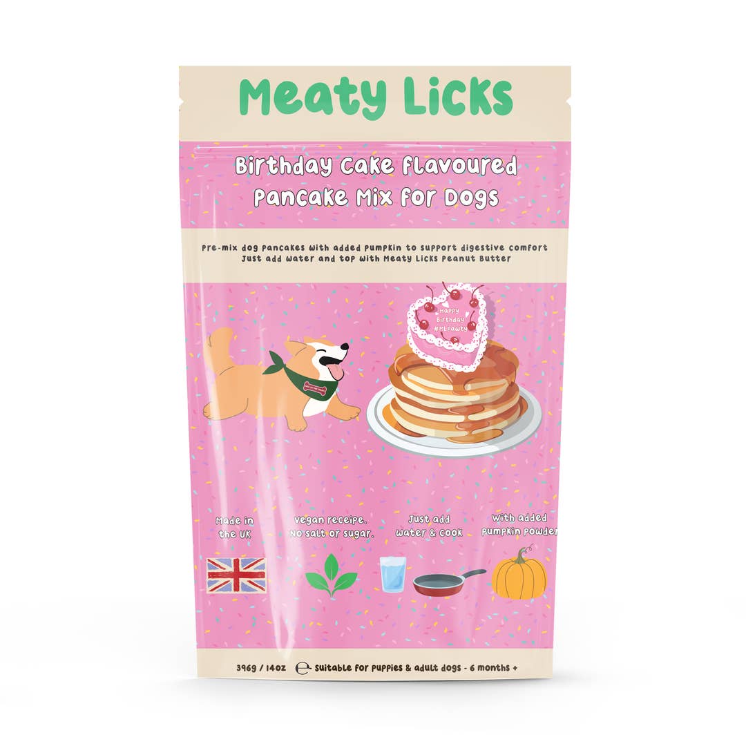 Birthday Cake Pancake Mix For Dogs