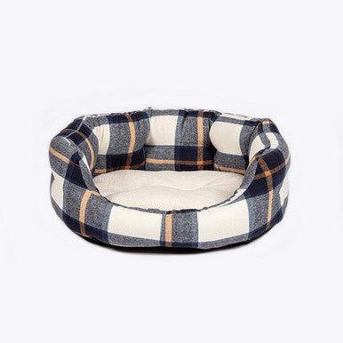 Danish Design Bowmore Navy Deluxe Slumber Bed Large 35 Inch - North East Pet Shop Danish Deisgn