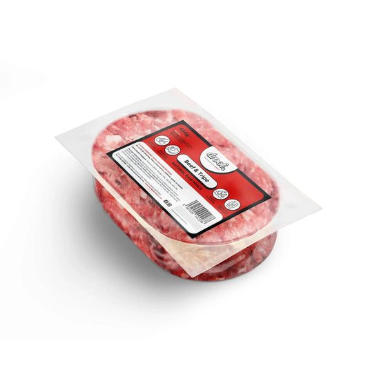 Drool Mince Standard Beef & Tripe 454g - North East Pet Shop Drool