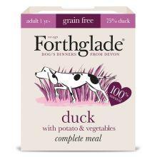 Forthglade Complete Grain free Adult Duck & Veg, 18 x 395g - North East Pet Shop Forthglade