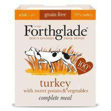 Forthglade Complete Grain free Adult Turkey & Veg, 18 x 395g - North East Pet Shop Forthglade