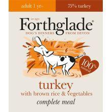 Forthglade Complete Meal Adult Turkey with Brown Rice & Vegetables, 18 x 395g - North East Pet Shop Forthglade