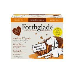 Forthglade Complete Senior Grain Free Variety Case 12 pack, 395g - North East Pet Shop Forthglade