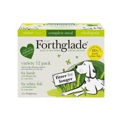 Forthglade Complete Senior with Brown Rice Variety Case 12 pack, 395g - North East Pet Shop Forthglade