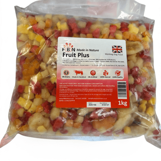 Fur Baby Nutrition FruitPlus Frozen Dog Food 1kg