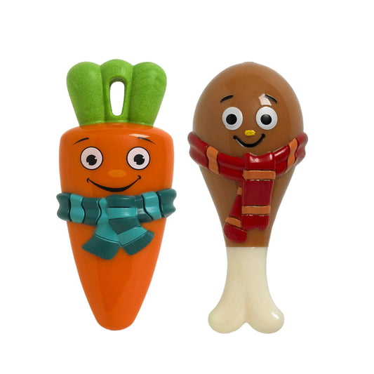 Good Boy Xmas Festivey Food Carrot & Drumstick - North East Pet Shop Good Boy