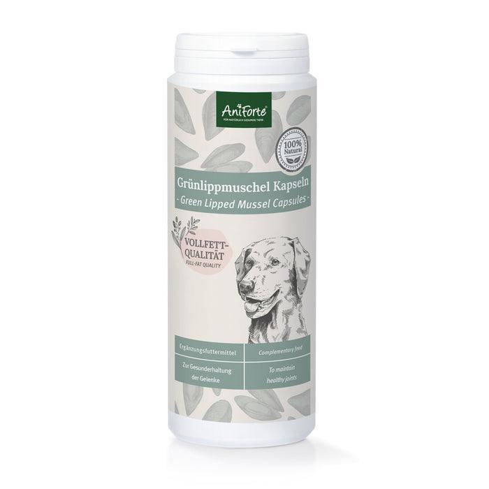 Green Lipped Mussel Capsules for Dogs - Joint Support Supplement 100 Capsules - North East Pet Shop Aniforte