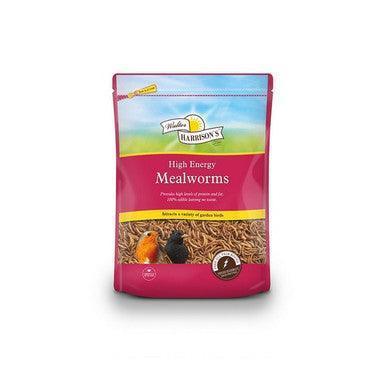 Harrisons High Energy Mealworms 100g Pouch - North East Pet Shop Harrisons