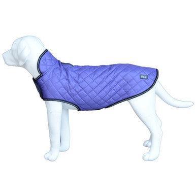Henry Wag Purple Quilted Dog Jacket Small 40cm - North East Pet Shop Henry Wag