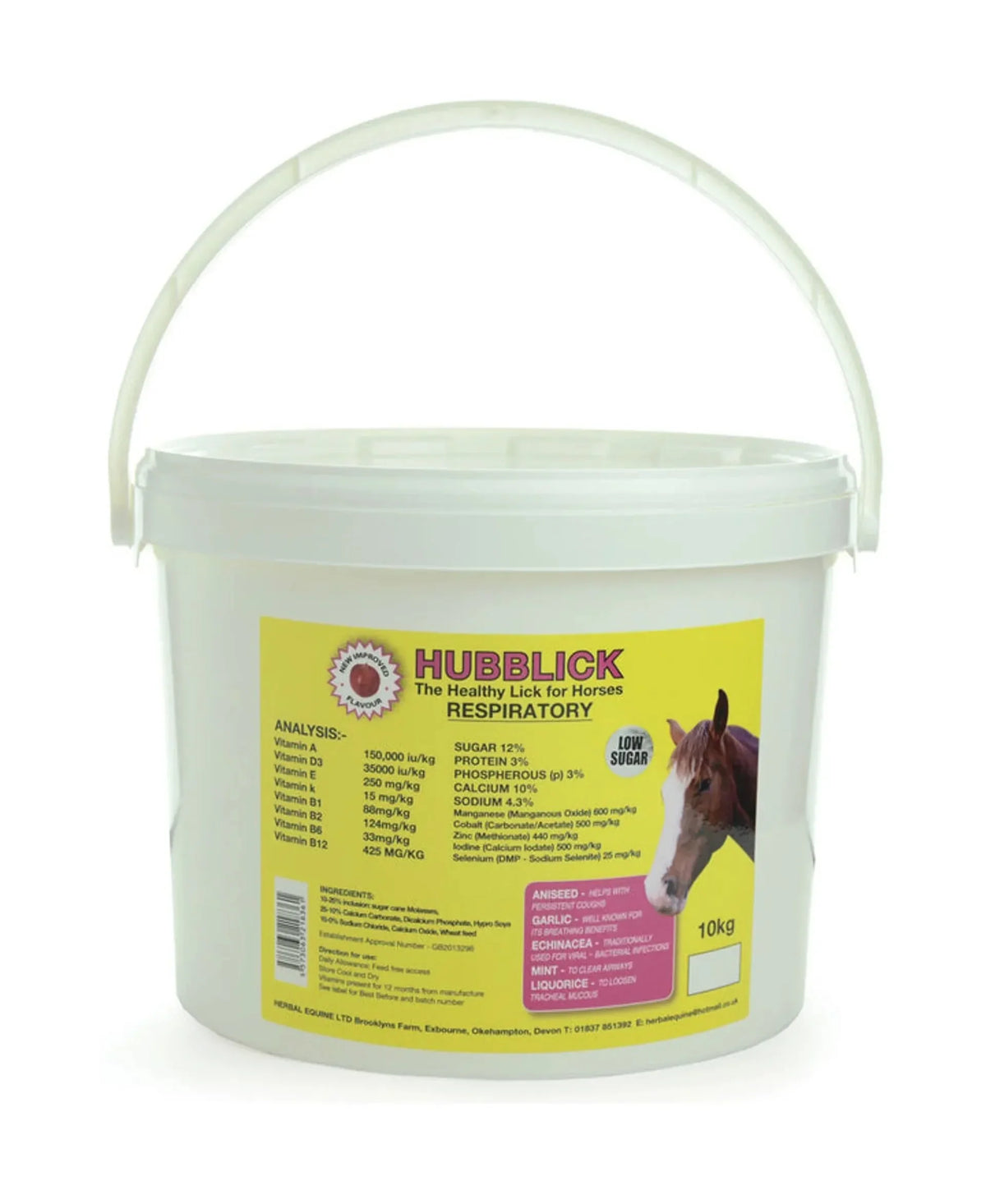 Hubblick Respiratory 10kg - North East Pet Shop Hubblick