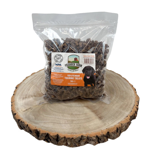 100% Venison Training Treats 1kg