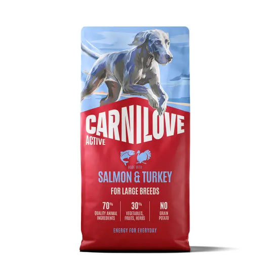 Carnilove Active Salmon & Turkey Junior Large Breed 1.5kg