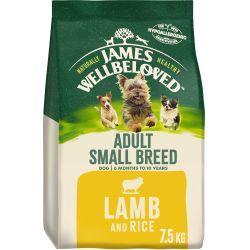 James Wellbeloved Adult Small Breed Lamb Dog Food - 7.5kg