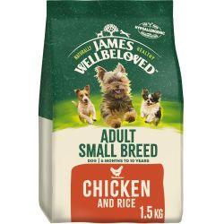 James Wellbeloved Adult Small Breed Turkey & Rice Dog Food - 1.5kg - North East Pet Shop