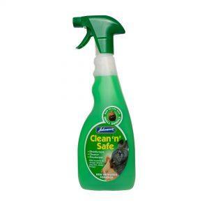 JVP Clean n Safe Disinfectant Small Animal Spray 500ml