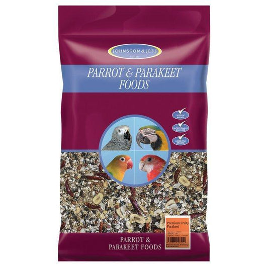 Johnston & Jeff Premium Fruity Parakeet - North East Pet Shop Johnston & Jeff