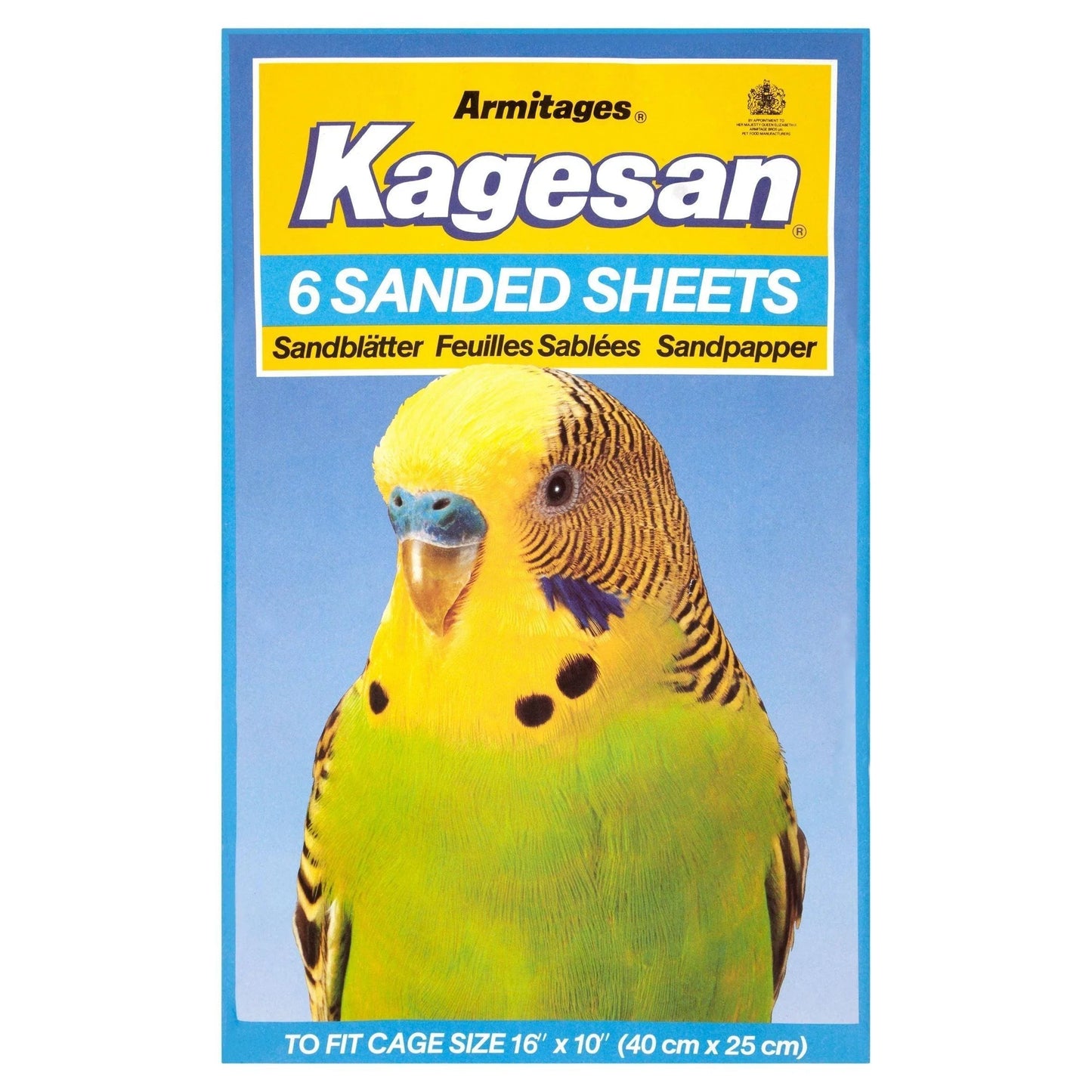 Kagesan Sand Sheets (40 x 25cm) x6 No.5 Blue
