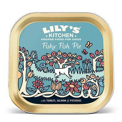 Lily's Kitchen Fishy Fish Pie Foil 10 x 150g - North East Pet Shop Lily's Kitchen