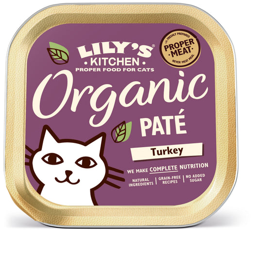 Lily's Kitchen Organic Turkey Foil 19 x 85g - North East Pet Shop Lily's Kitchen
