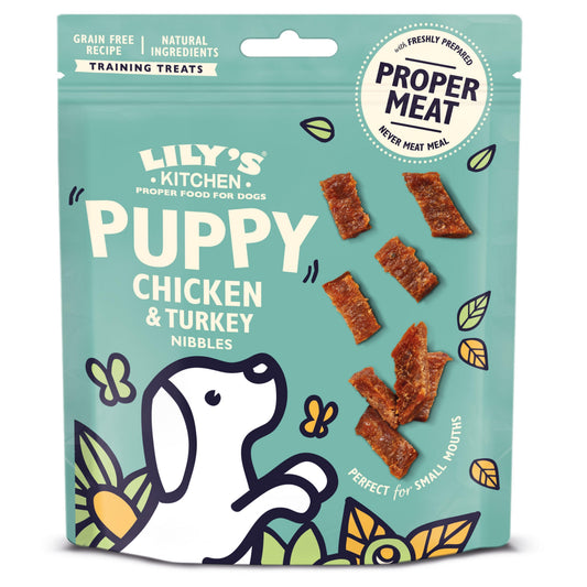 Lily's Kitchen Puppy Nibbles Chicken & Turkey Treats - North East Pet Shop Lily's Kitchen