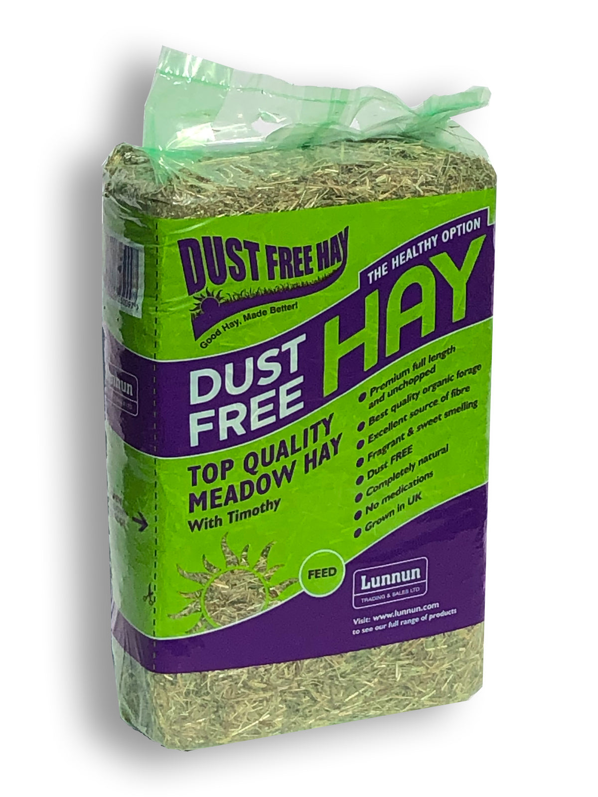 Lunnun Dust Free Meadow Hay 2.25kg
