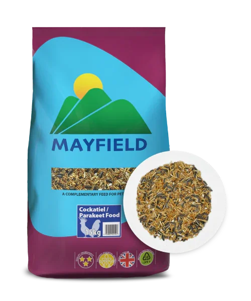 Mayfield Cockatiel/Parakeet 15kg - North East Pet Shop Mayfield