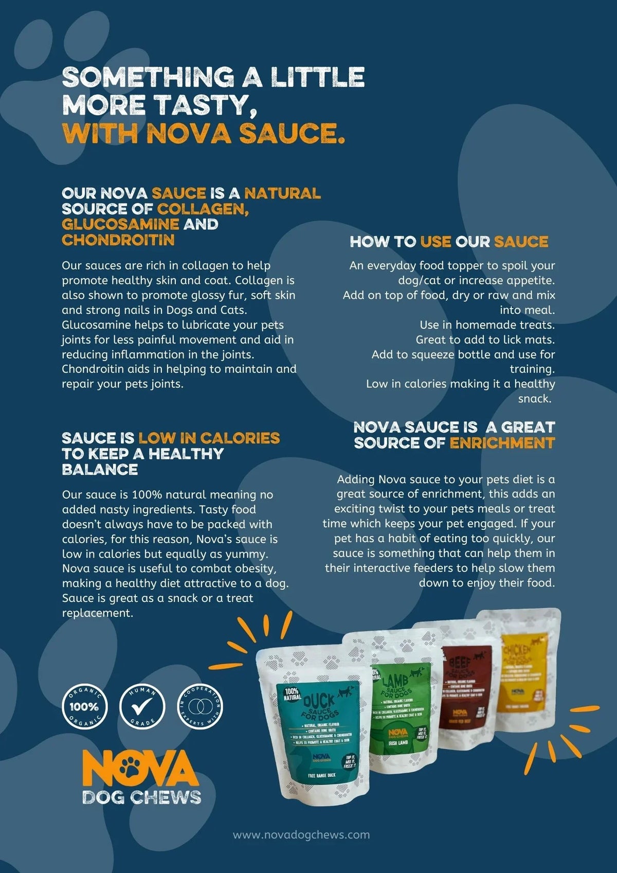 Mixed Box Sauces 100ml (20 pack) - North East Pet Shop Nova