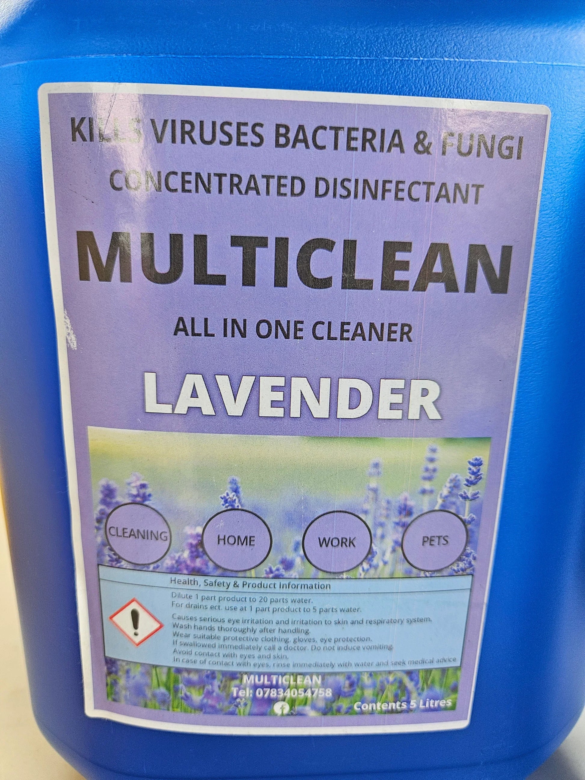 Multiclean Pet Safe Disinfectant Cleaner - 1 Litre - North East Pet Shop Mr. Multiclean
