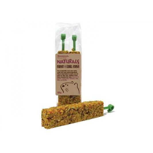 Naturals Carrot & Fennel Sticks 8x140g - North East Pet Shop Rosewood