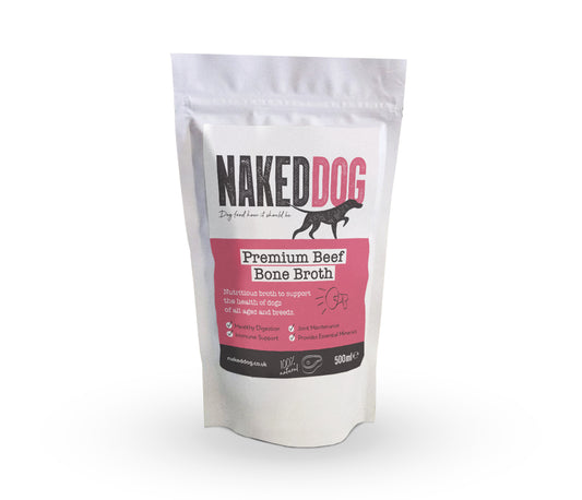 Naked Dog Bone Broth with Beef 500g