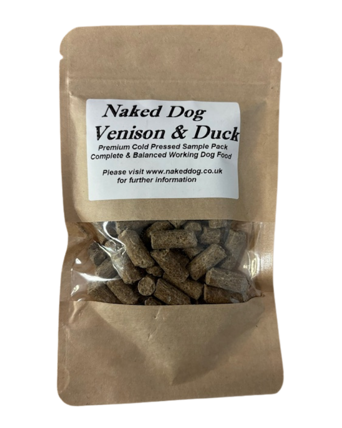 Naked Dog Cold Pressed Venison and Duck sample