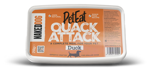 Naked Dog PetEat Quack Attack Duck 250g